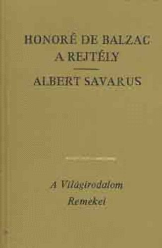 A rejtly-Albert Savarus