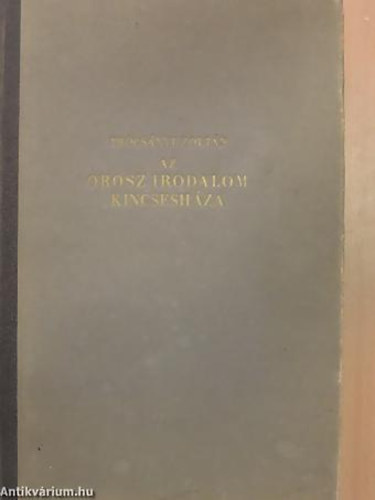Az orosz irodalom kincseshza - Sorozatcm:	Az Eurpai Irodalom Kincseshza