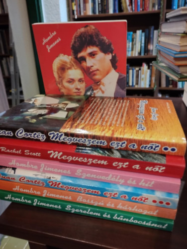 Romantikus knyvcsomag 7 darabos KNYVMENT AJNLAT: Megveszem ezt a nt, A szerelem hatalma, Szenvedly s hit,  Bossz s bocsnat,  Bossz s krhozat, Szerelem s bnbocsnat, Szerelem s rettegs ,