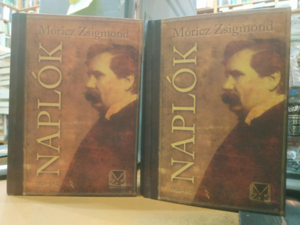 2 db M�ricz Zsigmond: Napl�k I-II (1924-1925, 1926-1929)