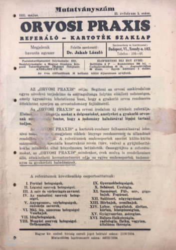 Mutatv�nysz�m - Orvosi praxis refer�l� - kartot�k szaklap
