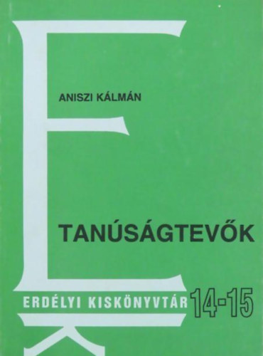 Tan�s�gtev�k - Erd�lyi kisk�nyvt�r 14-15
