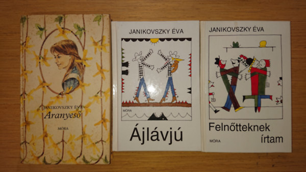 3 db Janikovszky knyv: Felntteknek rtam, jlvj, Aranyes