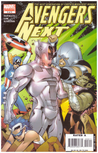 Ron Lim, Scott Koblish Tom DeFalco - Avengers next - 3 of 5 2007.