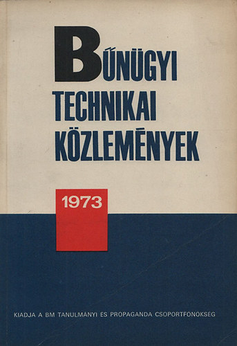 Bngyi technikai kzlemnyek 1973