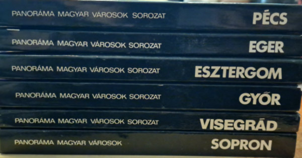 6db Panor�ma magyar v�rosok sorozat.