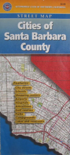 Street Map Cities of Santa Barbara County