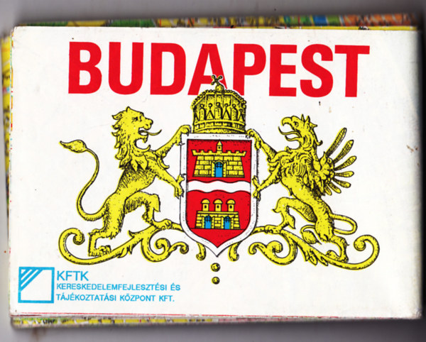 Budapest trkp (az 1992-es Budapesti tmutat s Cmtr 1992 - j vfolyam mellklete)