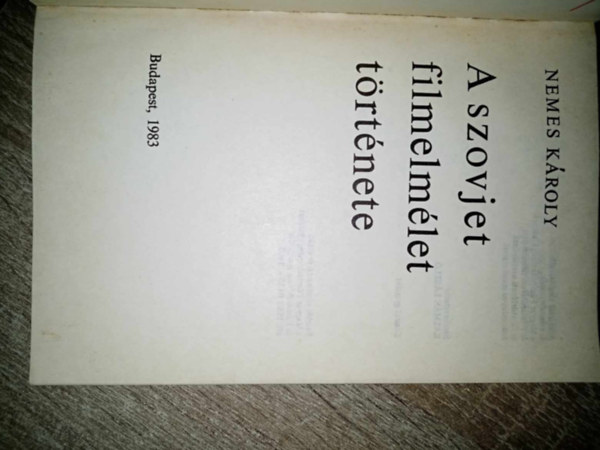 A szovjet filmelmlet trtnete