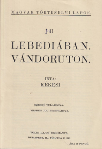 Lebediban. Vndoruton.