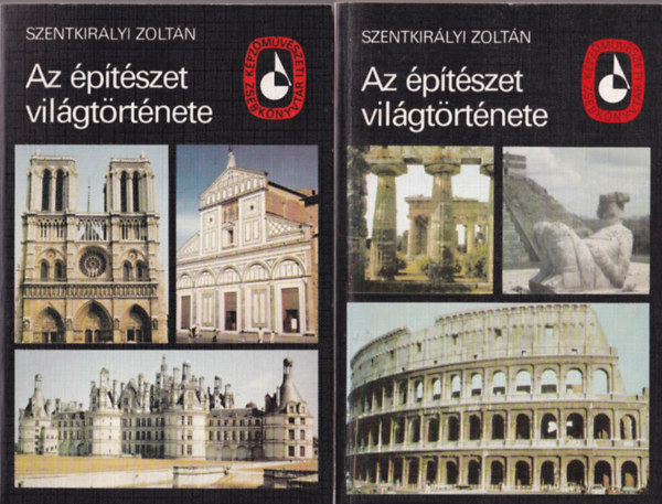 Szentkirlyi Zoltn Nikolaus Pevsner - 2 db ptszeti m : Az ptszet vilgtrtnete I-II.