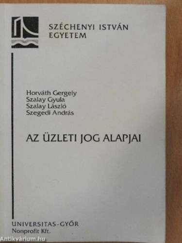 Az zleti jog alapjai