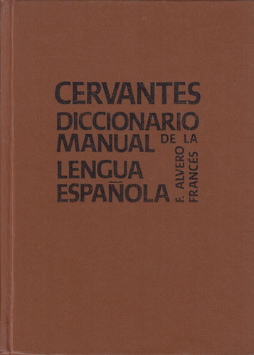 Cervantes Diccionario Manual de la Lengua Espanola