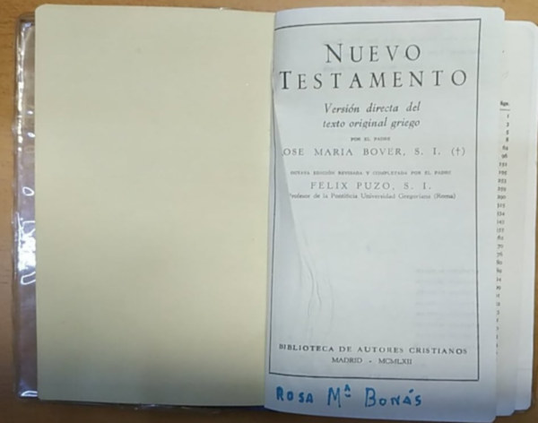 Nuevo Testamento - Versin directa del texto original griego