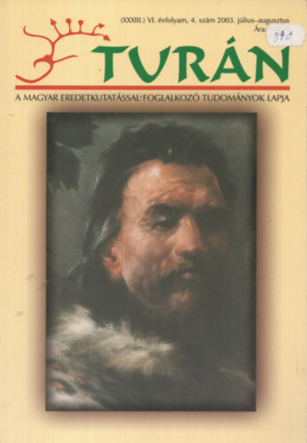 Turn Vi. vfolyam, 4. szm 2003. jlius-augusztus