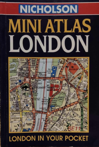 Nicholson: Mini Atlas London - London in Your Pocket