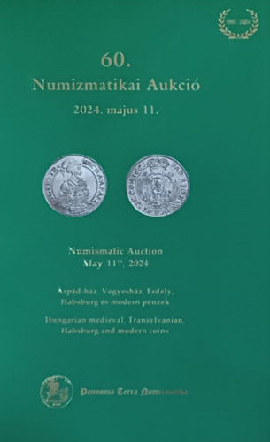60. Numizmatikai aukci 2024. mjus 11.