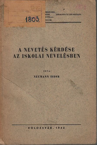 A nevets krdse az iskolai nevelsben