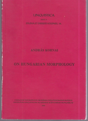 On Hungarian Morphology