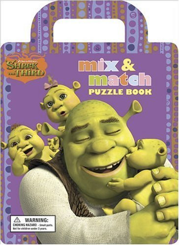Amy Bauman DreamWorks - Shrek the Third: Mix & Match puzzle book