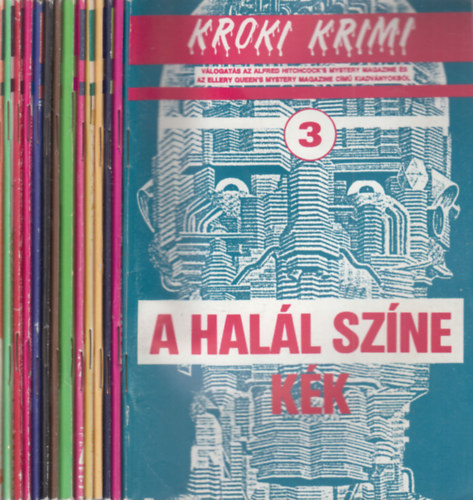 14 db. Kroki krimi, lapszmonknt (1988/3-10, 1989/1-5, 7,8. szmok)