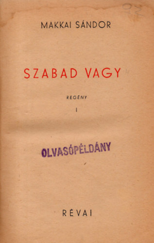 Szabad vagy I-II.