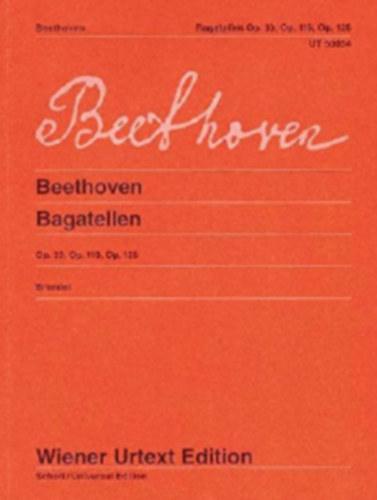 Ludwigvan Beethoven - Bagatellen Op.33-119-126. - z8474