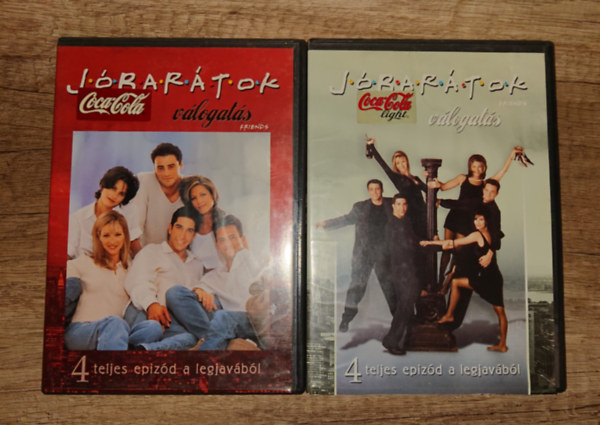 2 db v�logat�s DVD a J�bar�tok c�m� sorozatb�l 4-4 epiz�ddal