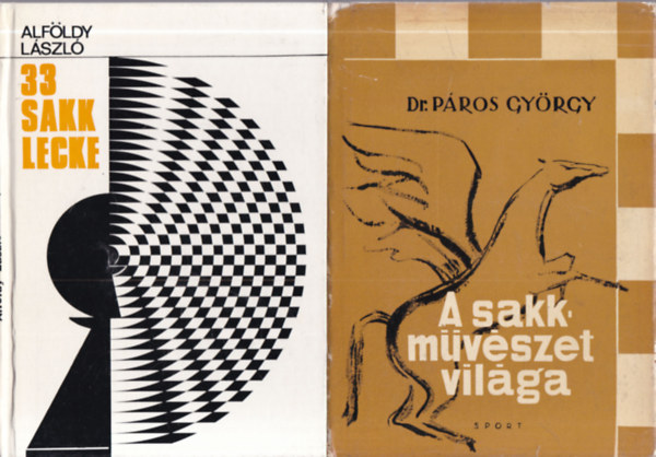 2 db. sakk (33 sakklecke + A sakkm�v�szet vil�ga)