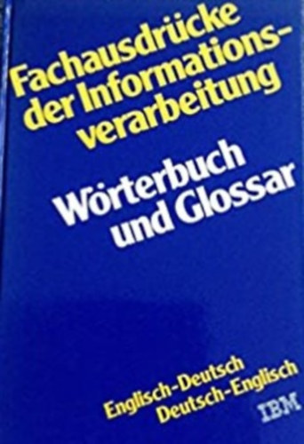 Amazon Fachausdrcke der Informationsverarbeitung. Wrterbuch und Glosar. Englisch - Deutsch / Deutsch - Englischang