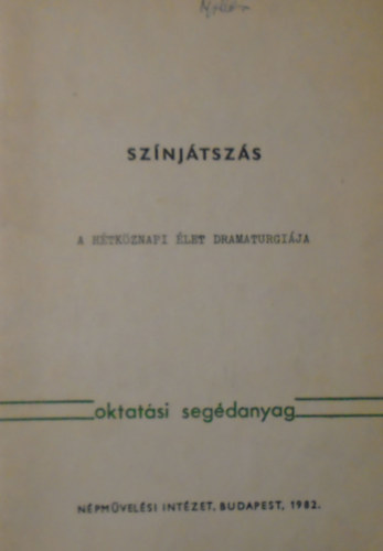 Sznjtszs (A htkznapi let dramaturgija)