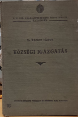 Kzsgi igazgats (Npszer ismertets)