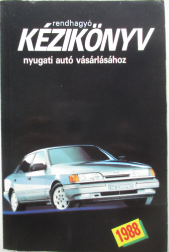 Kziknyv nyugati aut vsrlshoz 1989/1.