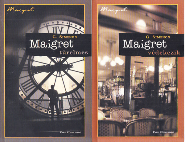2 db. Maigret (Maigret t�relmes + Maigret v�dekezik)