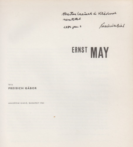 Ernst May (Architektra)
