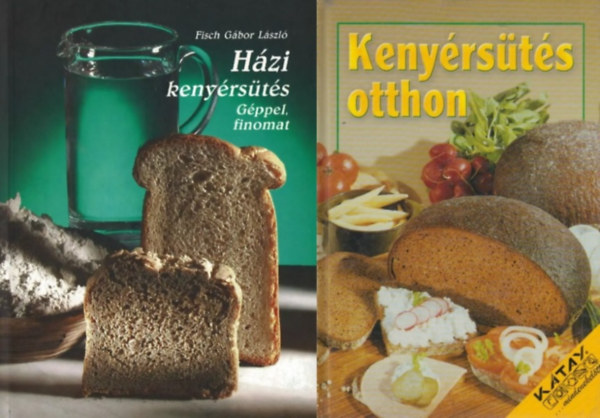 2 db knyv kenyrstsrl: Kenyrsts otthon + Hzi kenyrsts (gppel, finomat)
