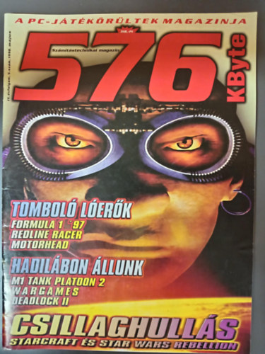 576 Kbyte IX. �vfolyam 5. sz�m 1998. m�jus