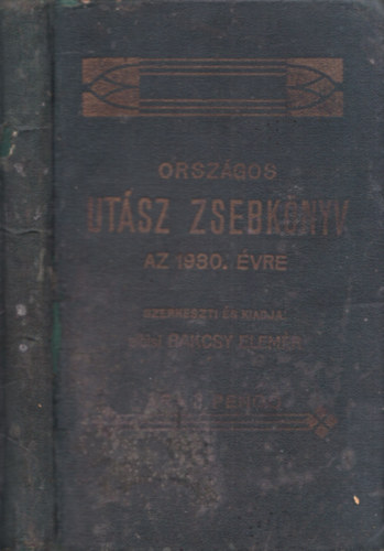 Orsz�gos Ut�sz Zsebk�nyv az 1930. �vre