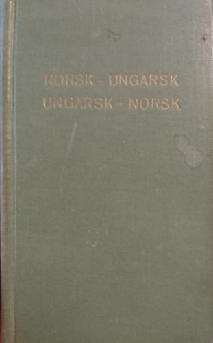 Norv�g-magyar, magyar-norv�g zsebsz�t�r