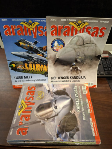 Aranysas magazin 2020/1-12. (teljes �vfolyam, lapsz�monk�nt, 10db) - 2020/4. sz�m hi�nyzik!