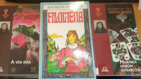 3 db Kos�ryn� R�z Lola: A v�n di�k + Filom�na + Marinka h�rom udvarl�ja
