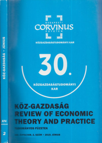 Trautmann Lszl  (fszerk.) - Kz-gazdasg (Review of Economic Theory and Practice - Tudomnyos Fzetek XIV. vfolyam, 2. szm - 2019. jnius)