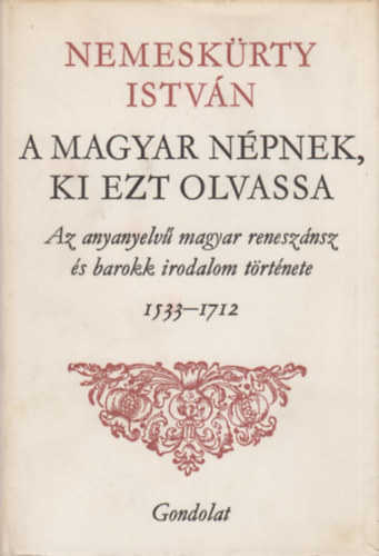 A magyar n�pnek, ki ezt olvassa