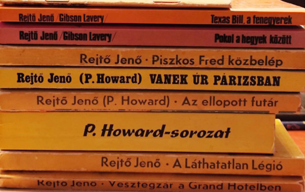 Rejt Jen knyvcsomag (9 db ktet)