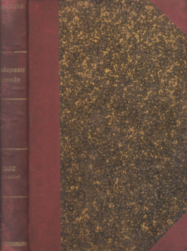 Budapesti Szemle 225. ktet (653, 654, 655. szm)