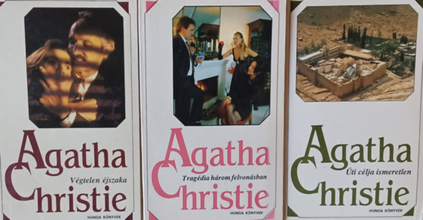 Agatha Christie - Vgtelen jszaka + Tragdia hrom felvonsban + ticlja ismeretlen (3 m)