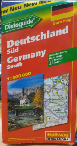 Distoguide: Deutschland Sd Germany South 1:500 000