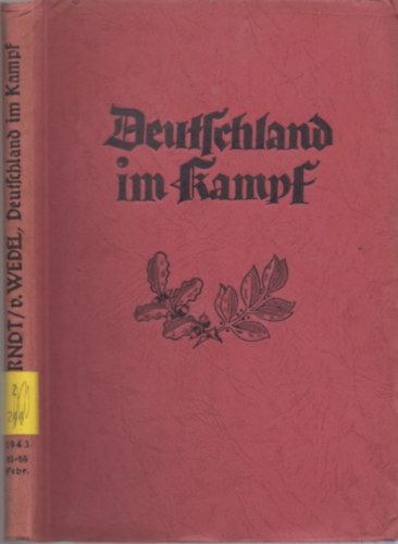 A.J. Berndt - Wedel - Deutshland in Kampf 1943 Februar (83--84)