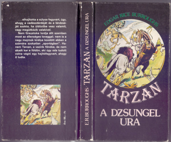 Edgar Rice Burroughs - Tarzan a dzsungel ura (Kemny borts)