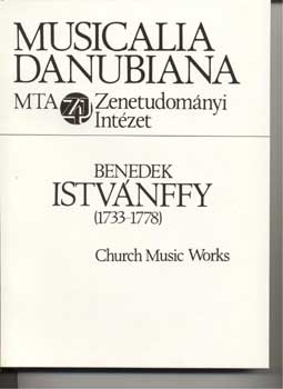 Benedek Istvnffy (1733-1778) Church Music Works